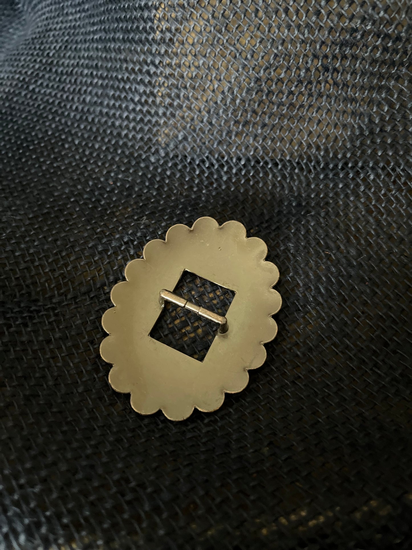 Floral Buckle Wild Rag Slide