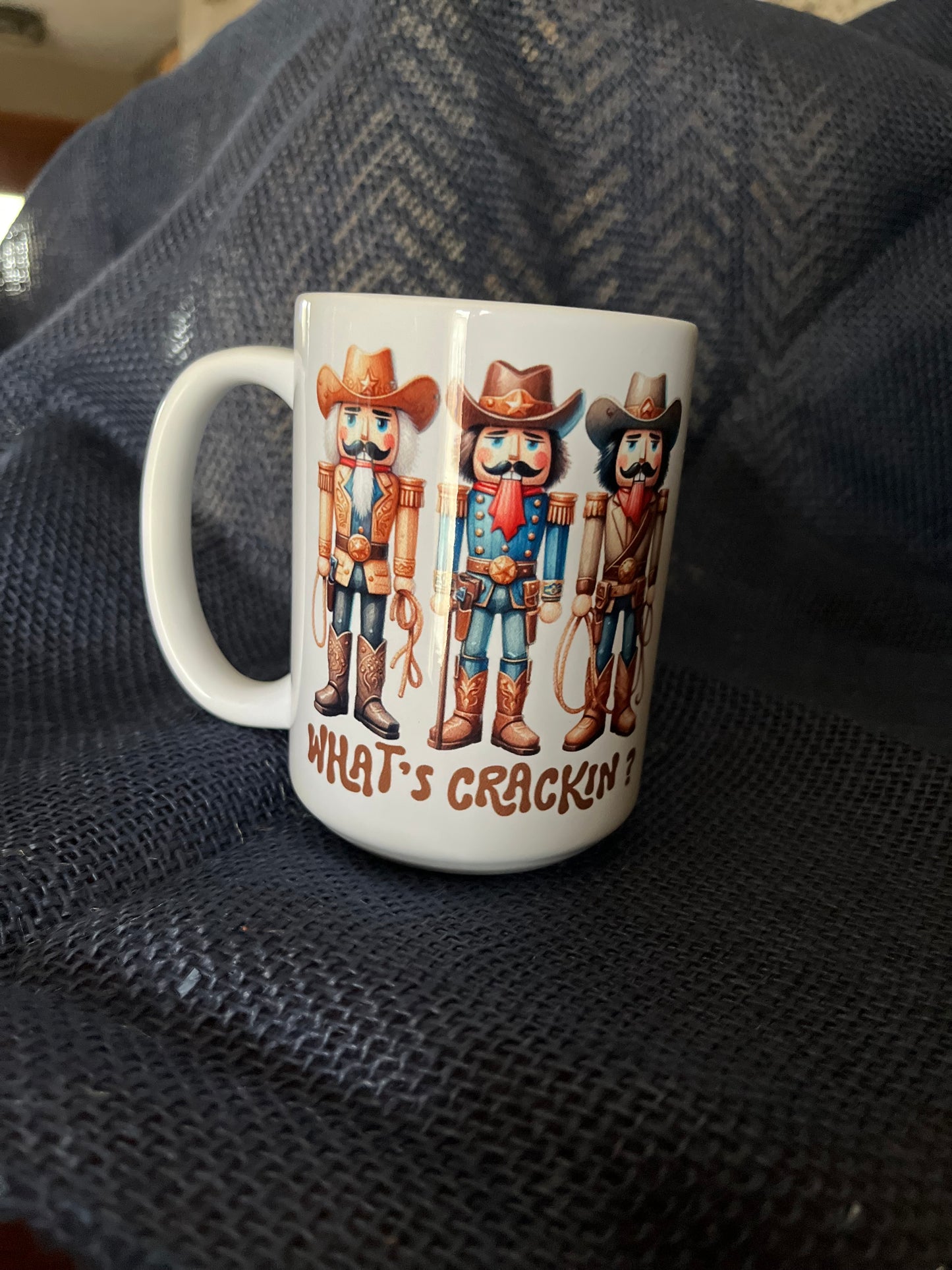 Cowboy Nutcracker Mug