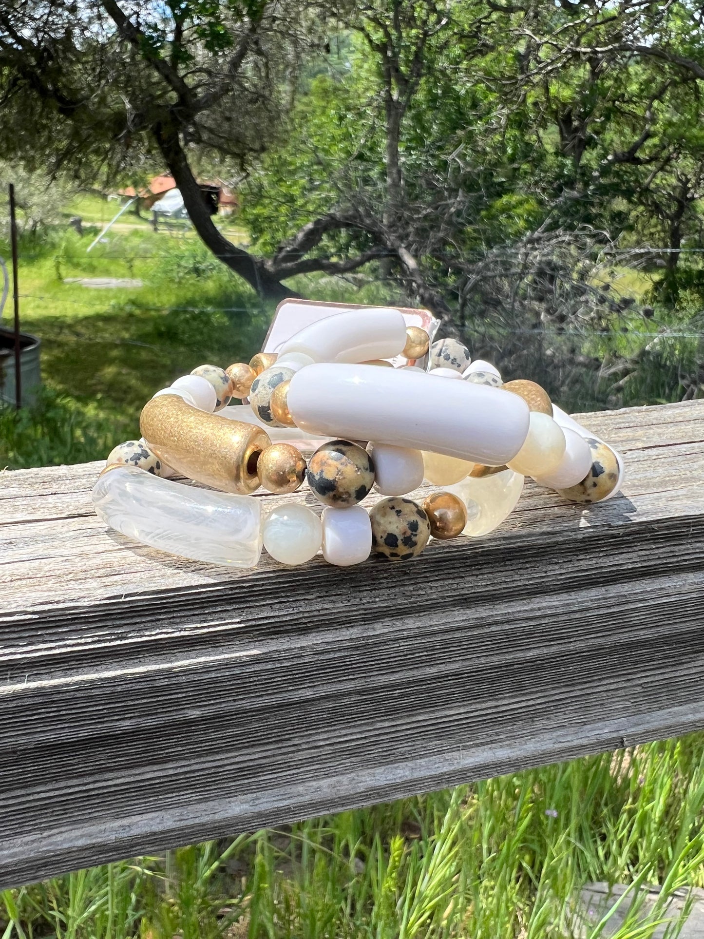 Loose Stacker Stretch Bracelet Set