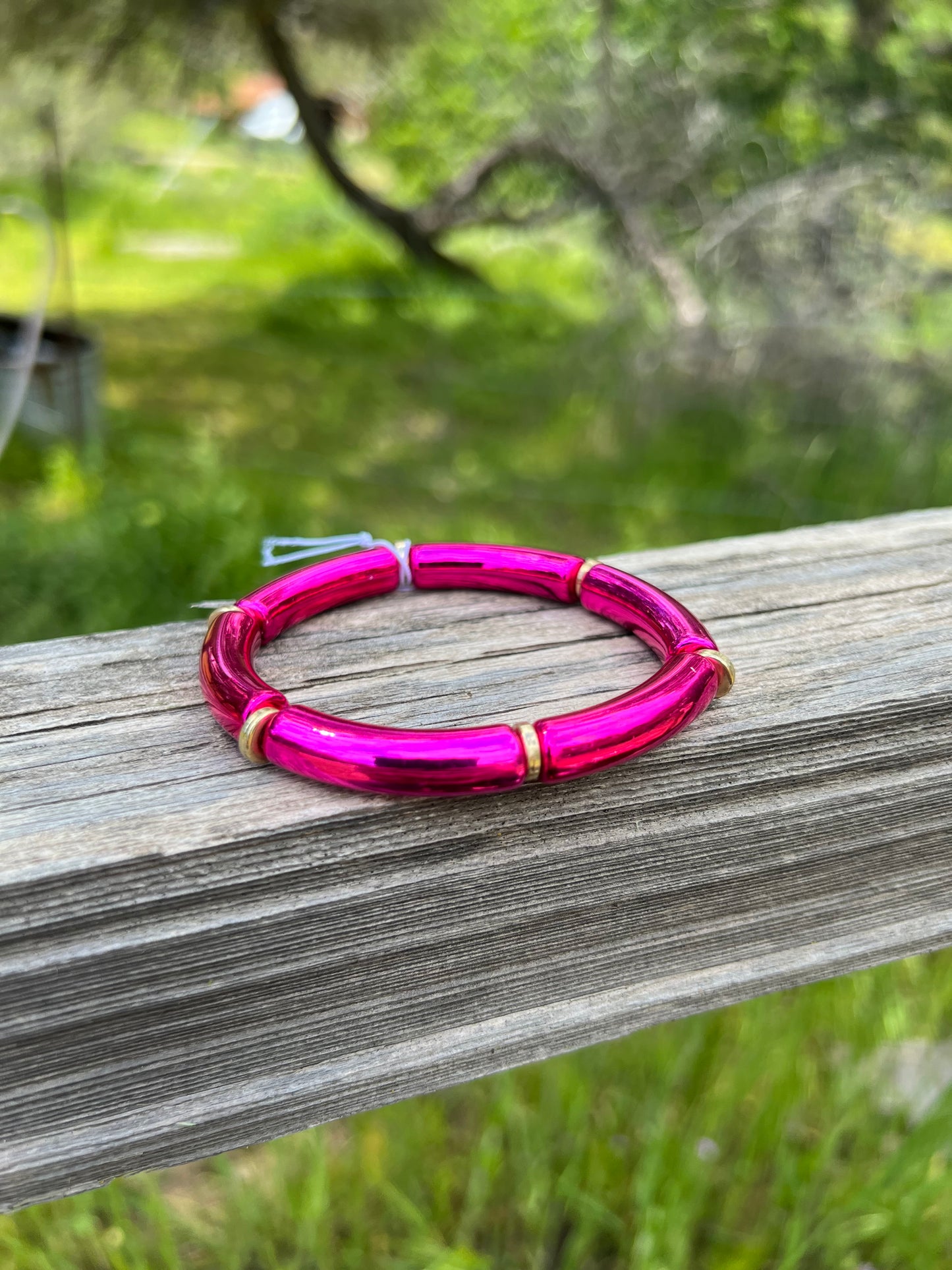 Pink Stretch Bracelets