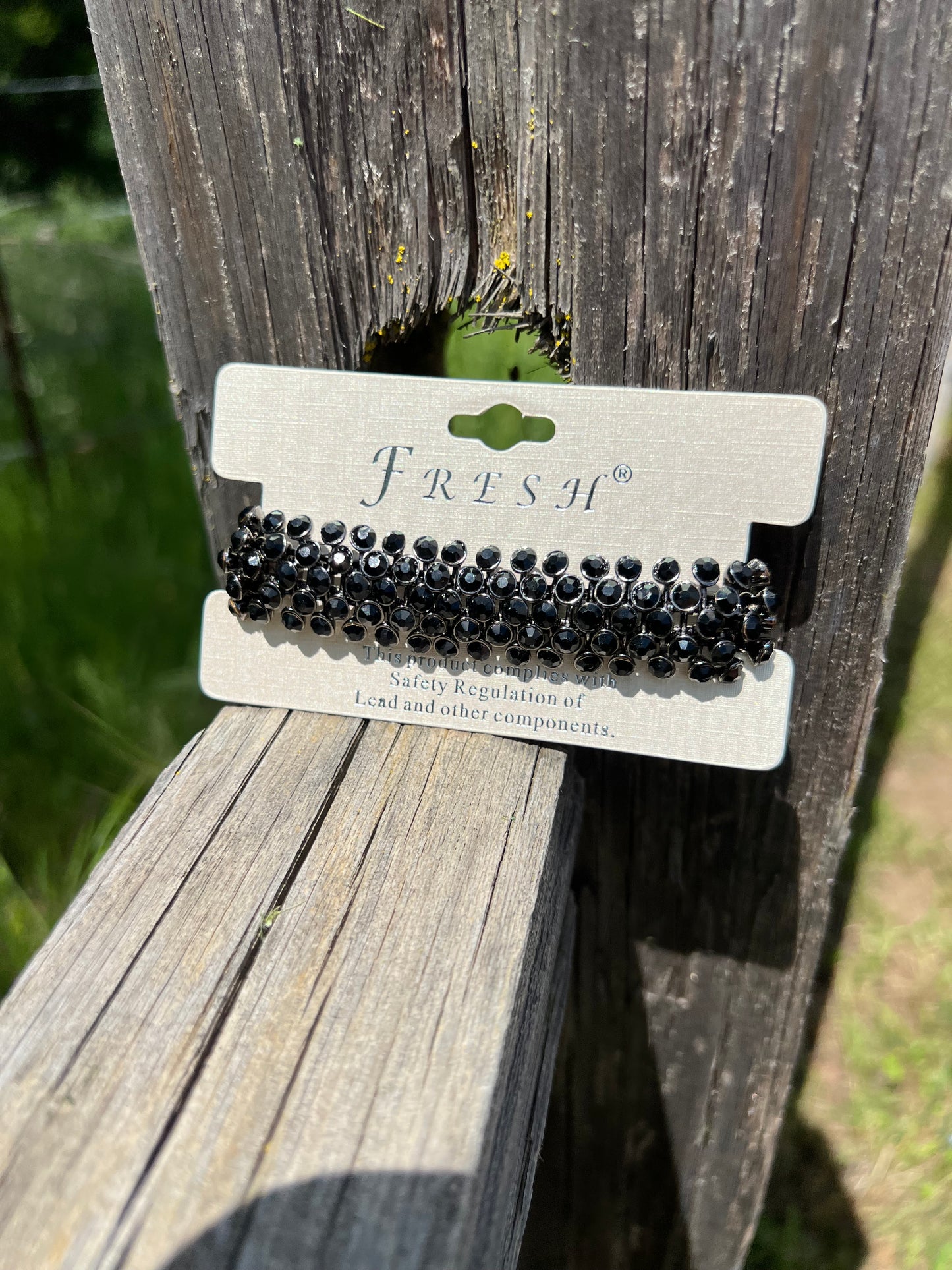 Black Stretch Bracelet