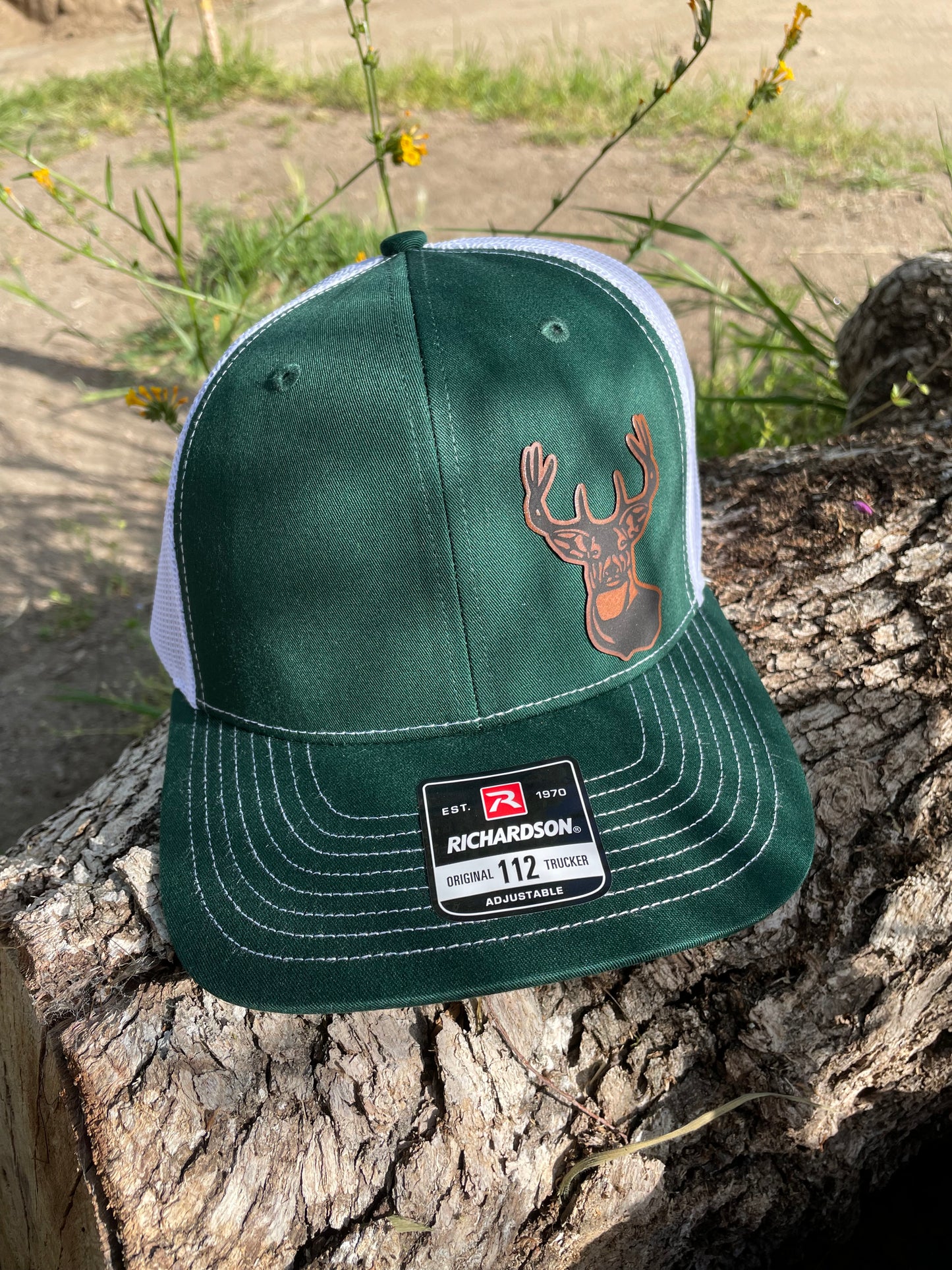 Forest Green Whitetail Cap