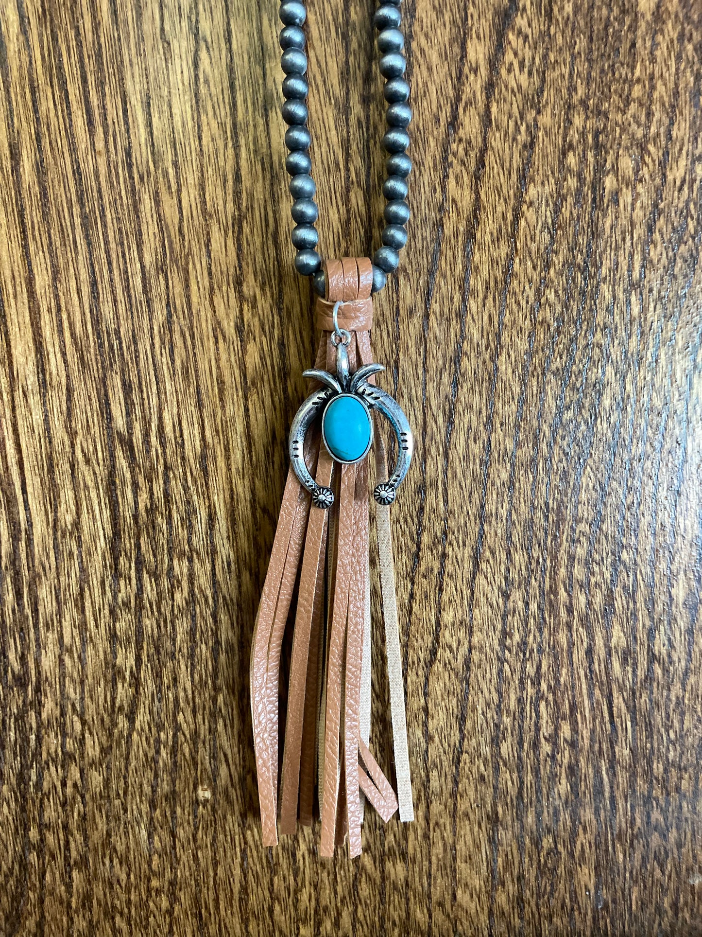 Navajo Pearl Mini Squash Necklace