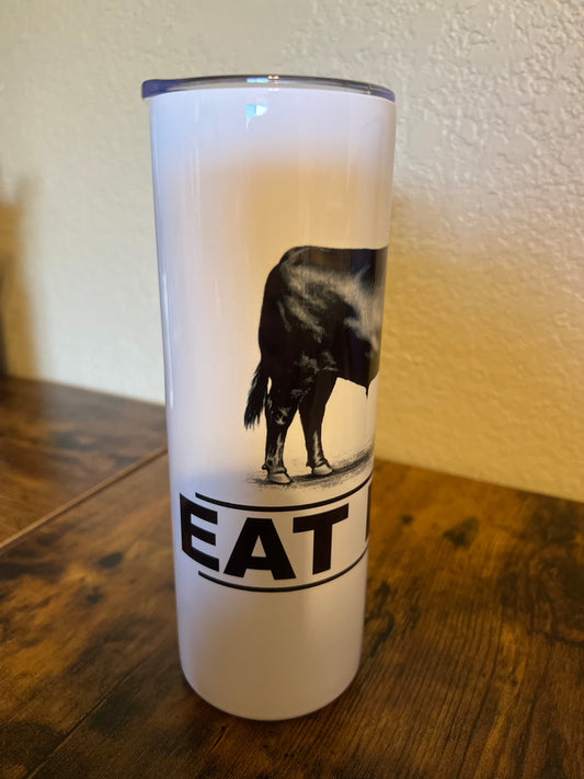 Eat Beef Tumbler