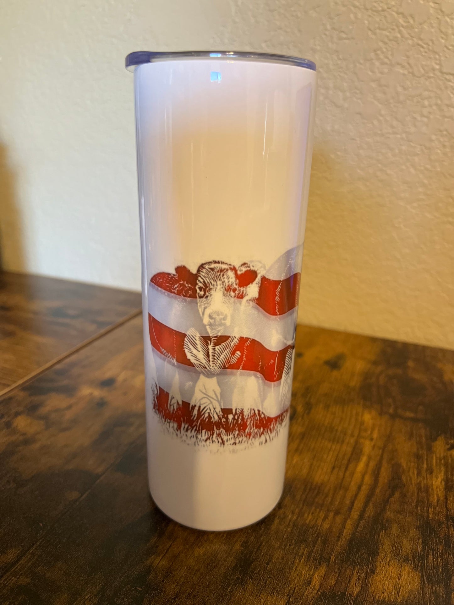 Patriotic Cattle Tumbler