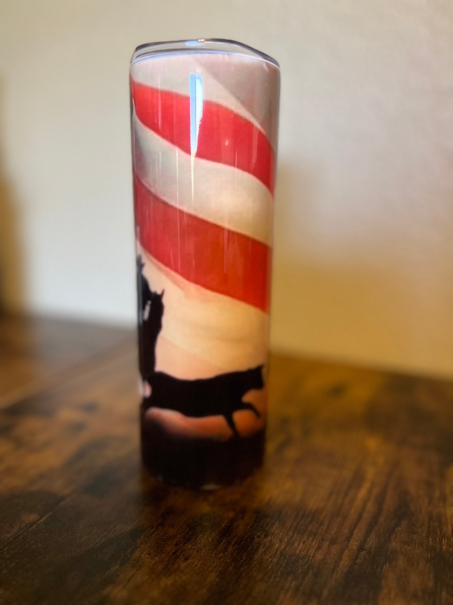 Patriotic Team Roper Tumbler