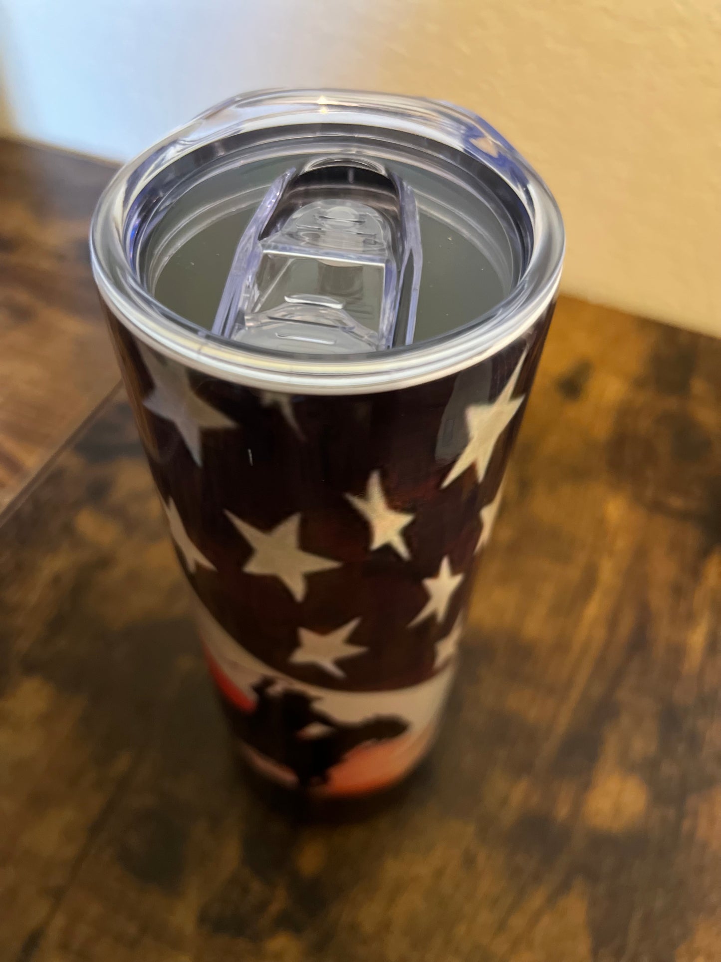 Patriotic Team Roper Tumbler