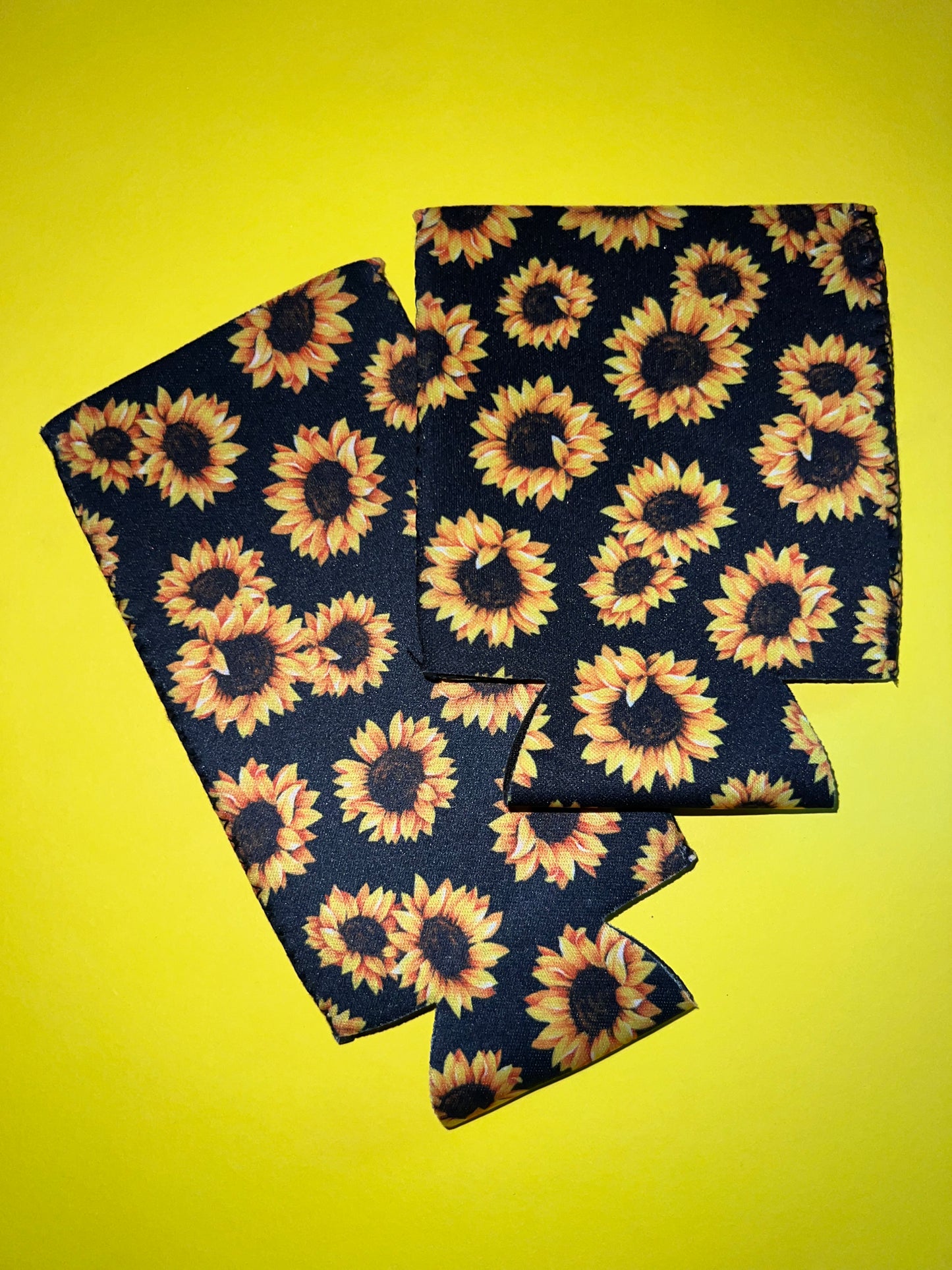 Sunflower Slim Koozie