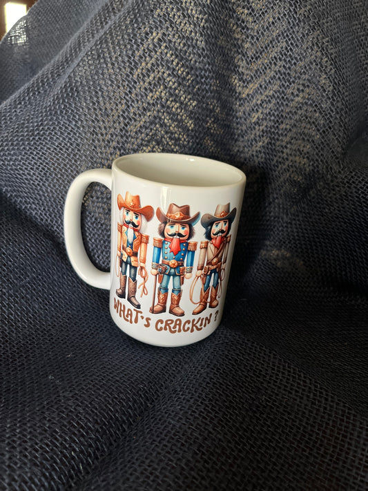Cowboy Nutcracker Mug