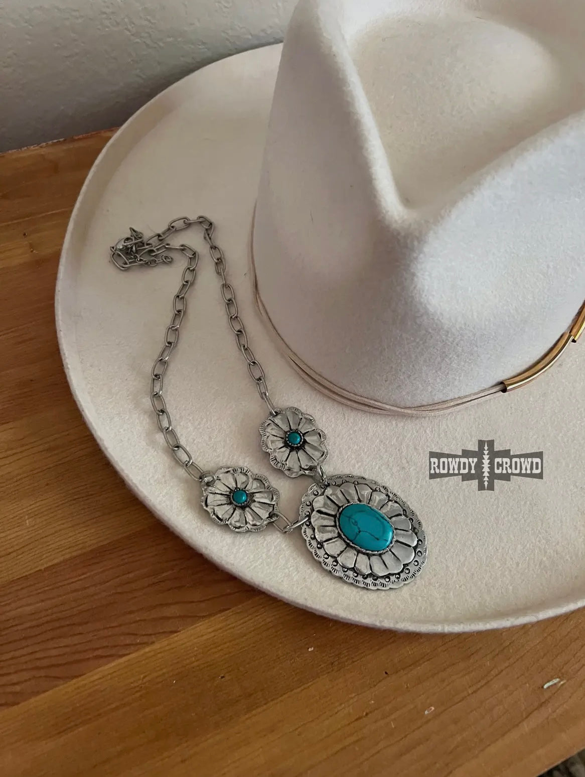 Chunky Concho Necklace