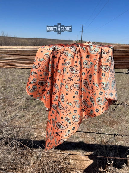 Paisley Sunset Wild Rag