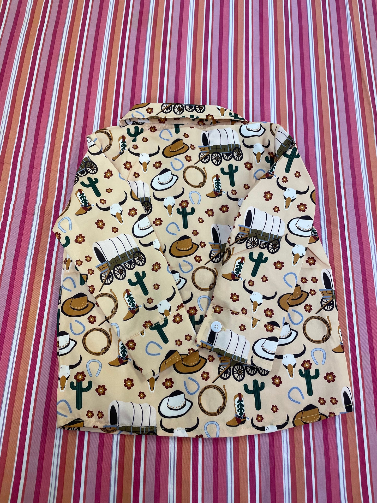 Wagon Train Button Up