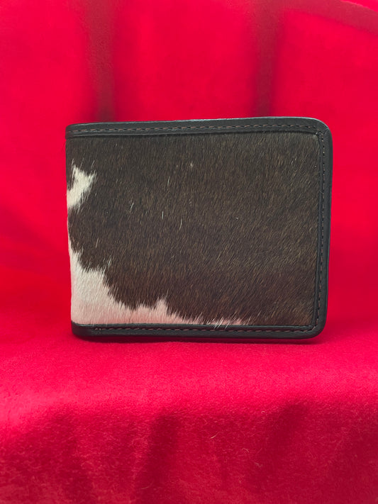 Cowhide Single Fold Men's Wallet