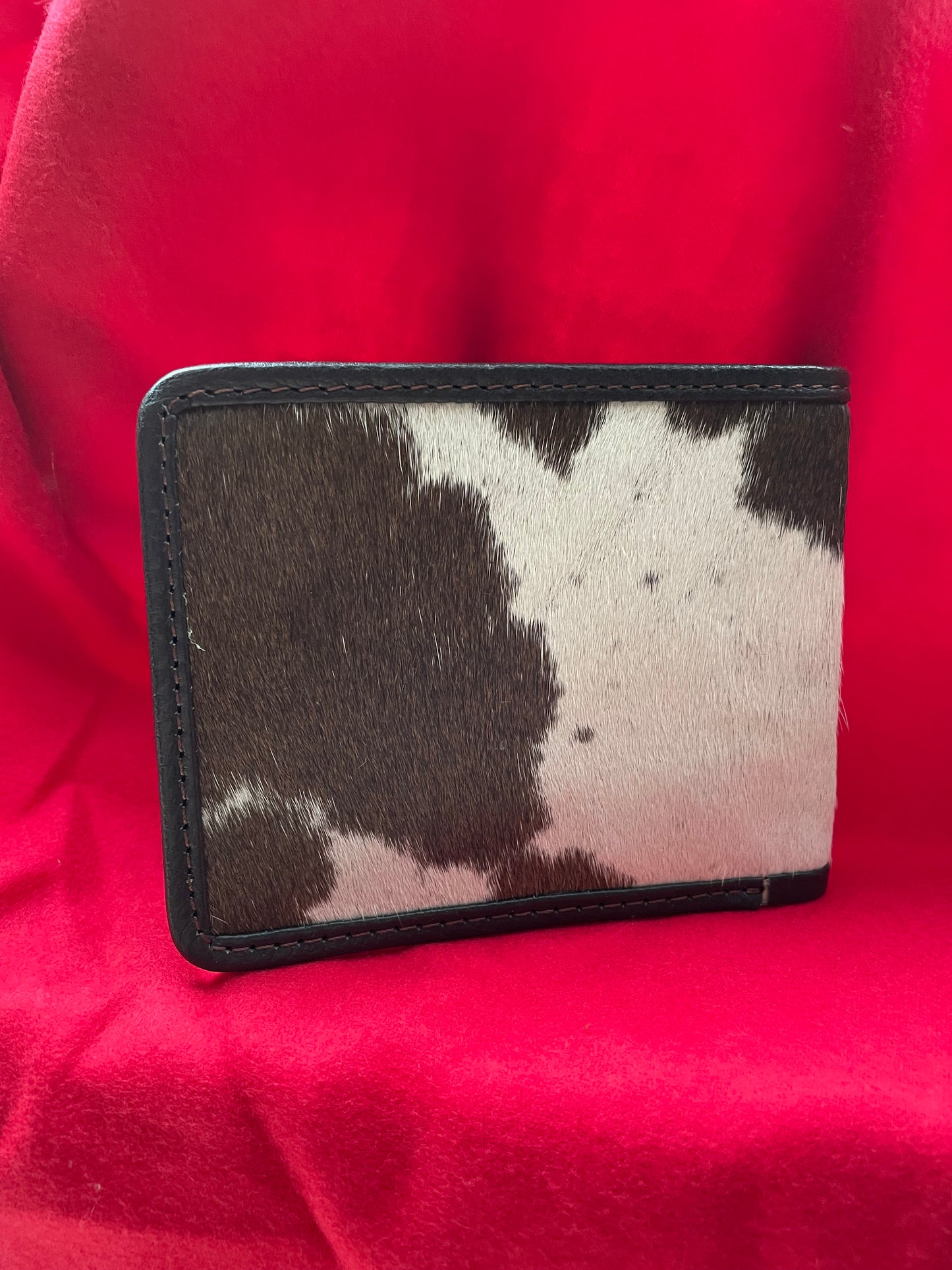 Cowhide Single Fold Men's Wallet