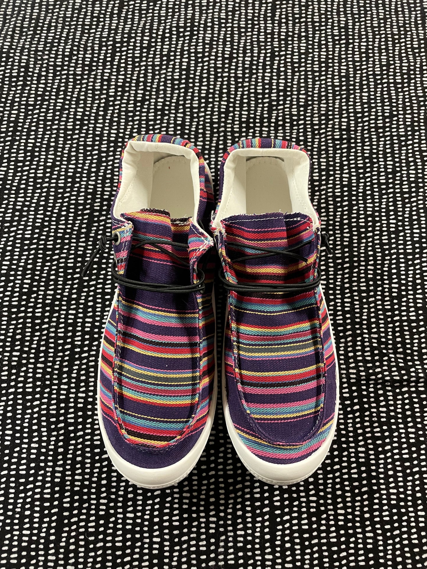 Purple Serape Slip-On Shoe