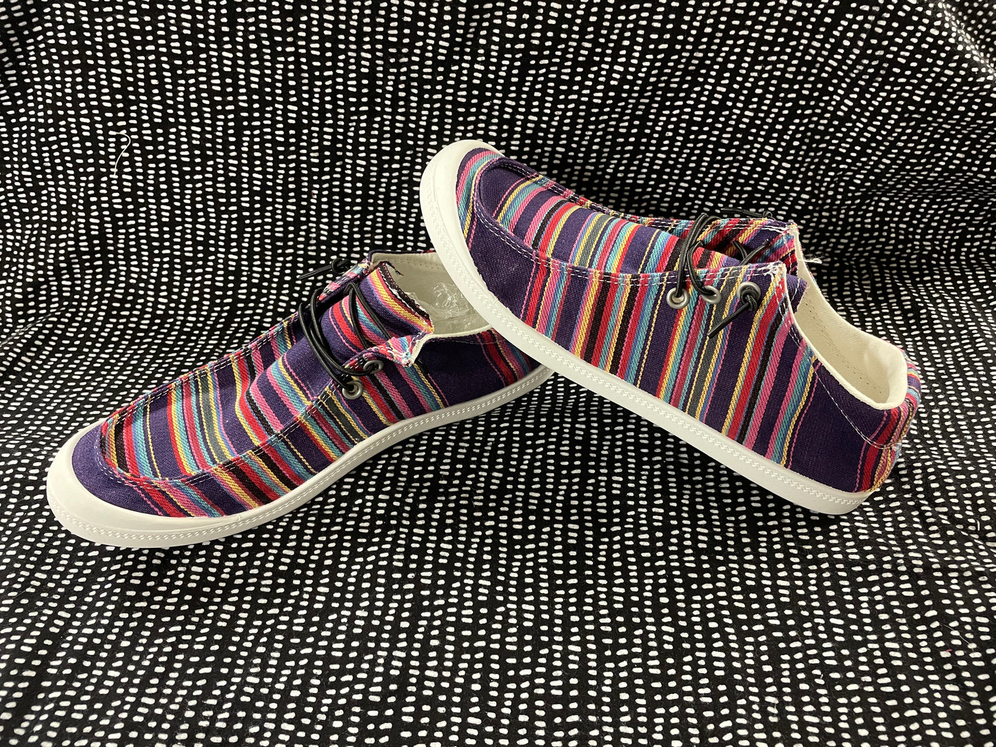 Purple Serape Slip-On Shoe