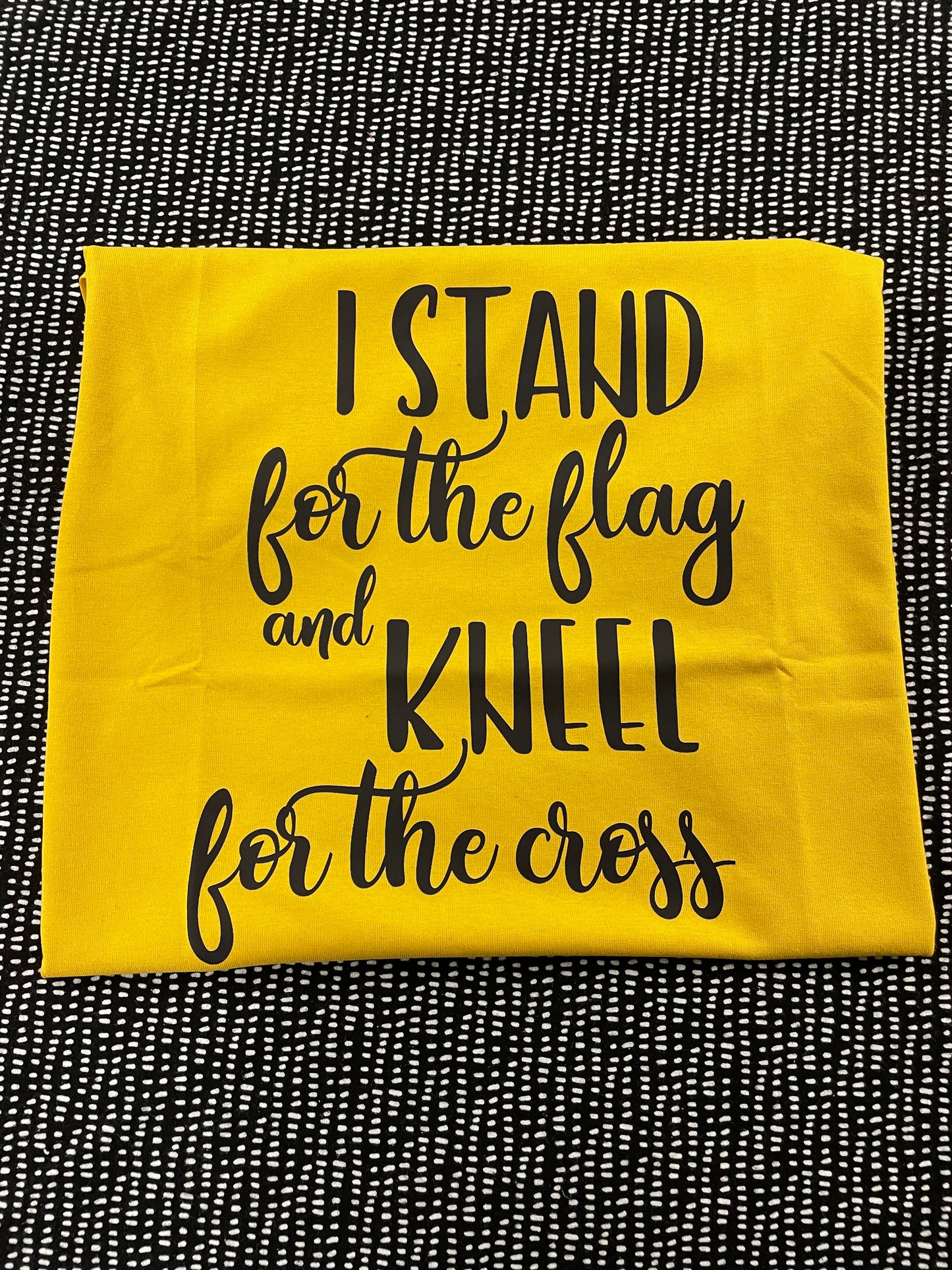 Stand for the Flag, Kneel for the Cross Tee